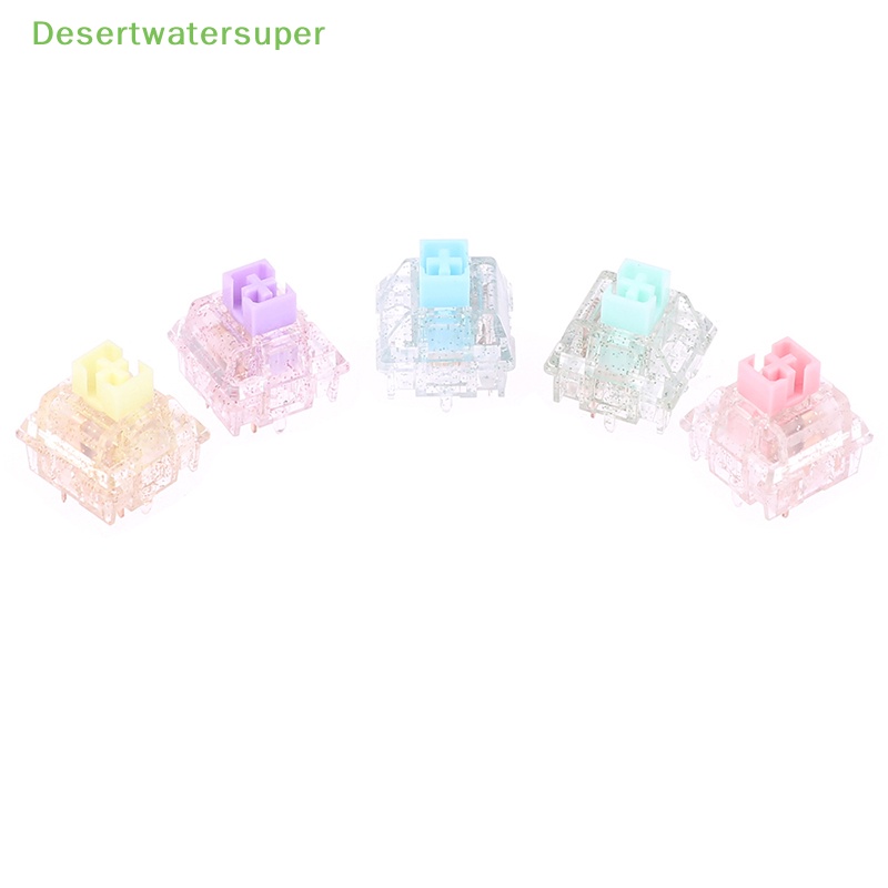 Công Tắc Trong Suốt 5pin RGB 30g 45g 62g 67g 80g force mx clone Cho Bàn Phím Cơ 60m