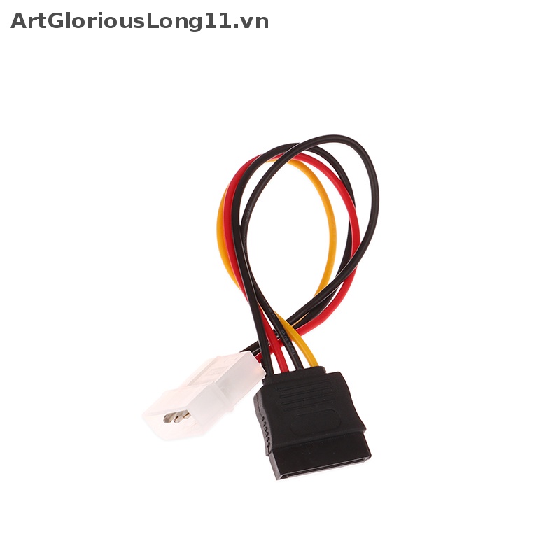 Dây Cáp Nối Dài Chuyển Đổi Giao Diện HDD 4 Pin Sang 15 Pin SATA Chuyên Dụng