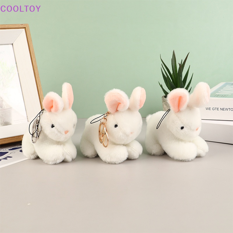 Móc Khóa Thỏ Nhồi Bông 11CM Dễ Thương