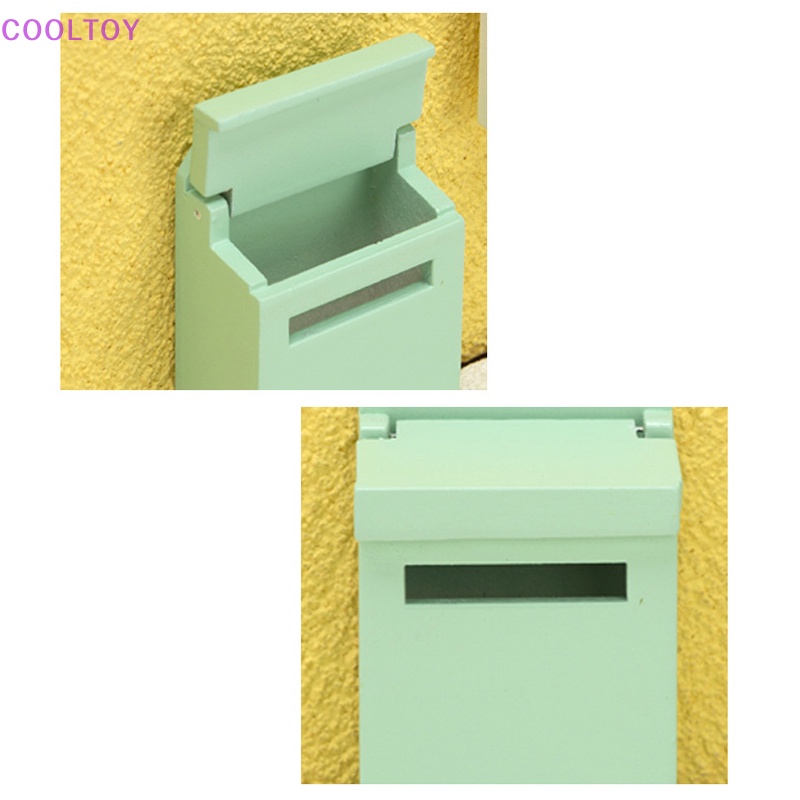 Cooltoy 1 Mô Hình Hộp Thư mini Nhiều Màu Trang Trí Nhà Búp Bê