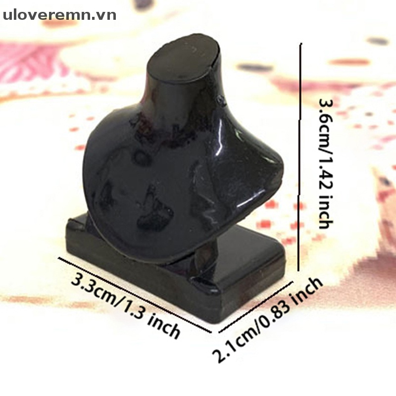 Set 5 Giá Đỡ Trưng Bày Vòng cổ Màu Đen Dành Cho Nhà Búp Bê