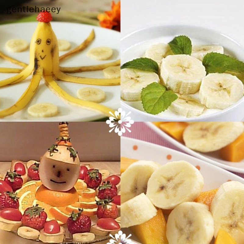 Dụng Cụ Cắt Chuối / Xúc Xích Bằng Nhựa Tiện Dụng Cho Nhà Bếp