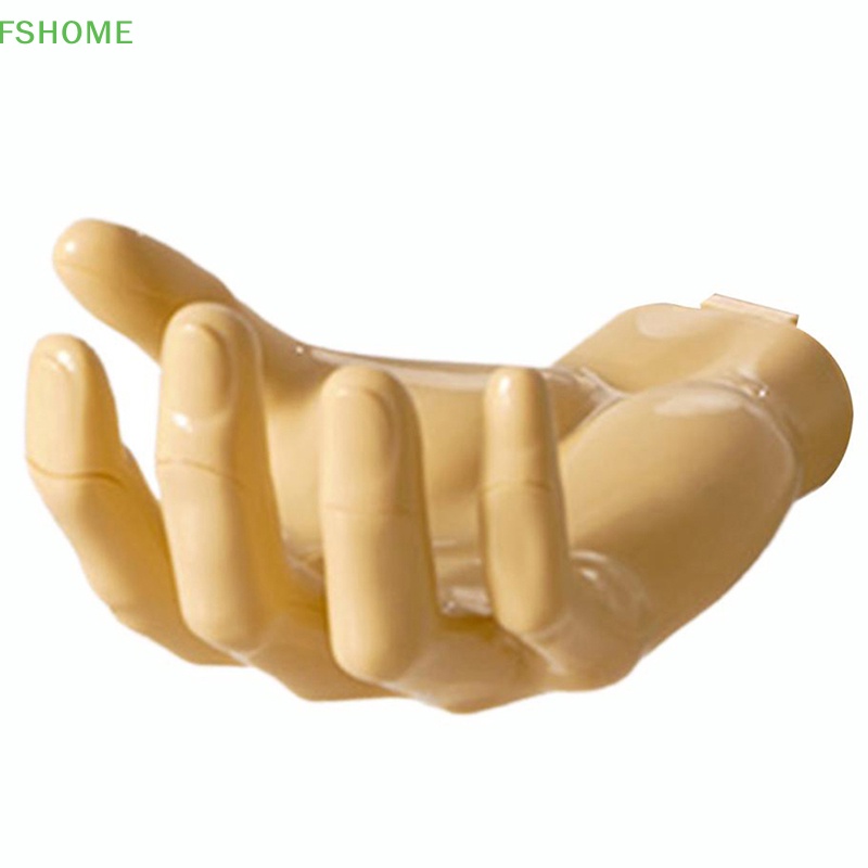 Fshome Móc Treo Đồ Gắn Tường Nhà Tắm Thiết Kế Hình Bàn Tay Bằng Nhựa Resin Mới
