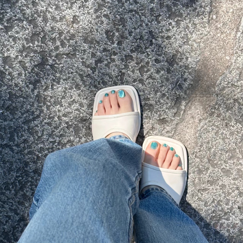 Móng Chân Giả Không Mùi Thân Thiện Với Môi Trường Màu Sắc Đơn Giản