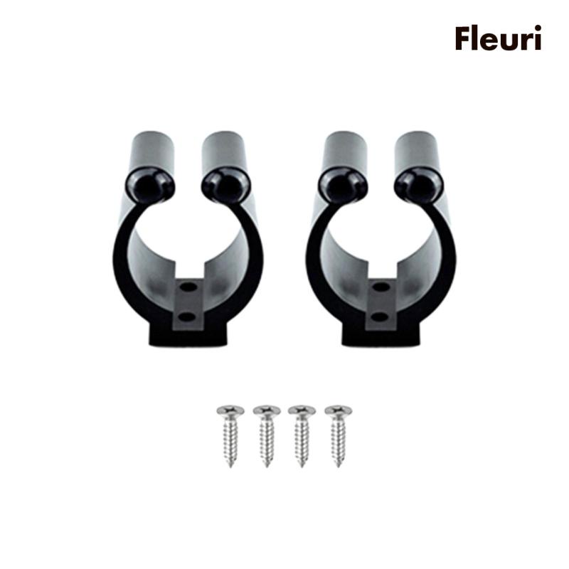 Set 2 Giá Kẹp Cần Câu Cá Gắn Tường Trong Nhà Tiện Dụng