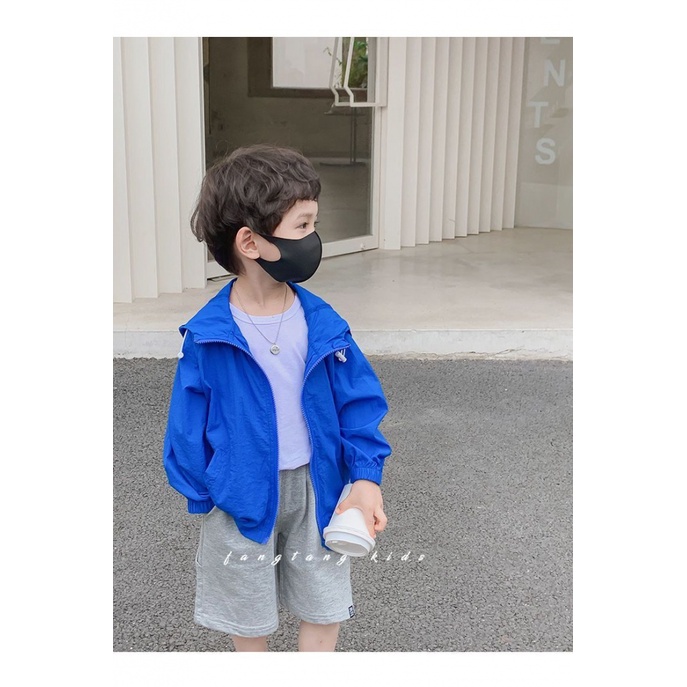 Áo Khoác Chống Nắng Phong Cách Thời Trang Mùa Hè 2023 Cho Bé Trai