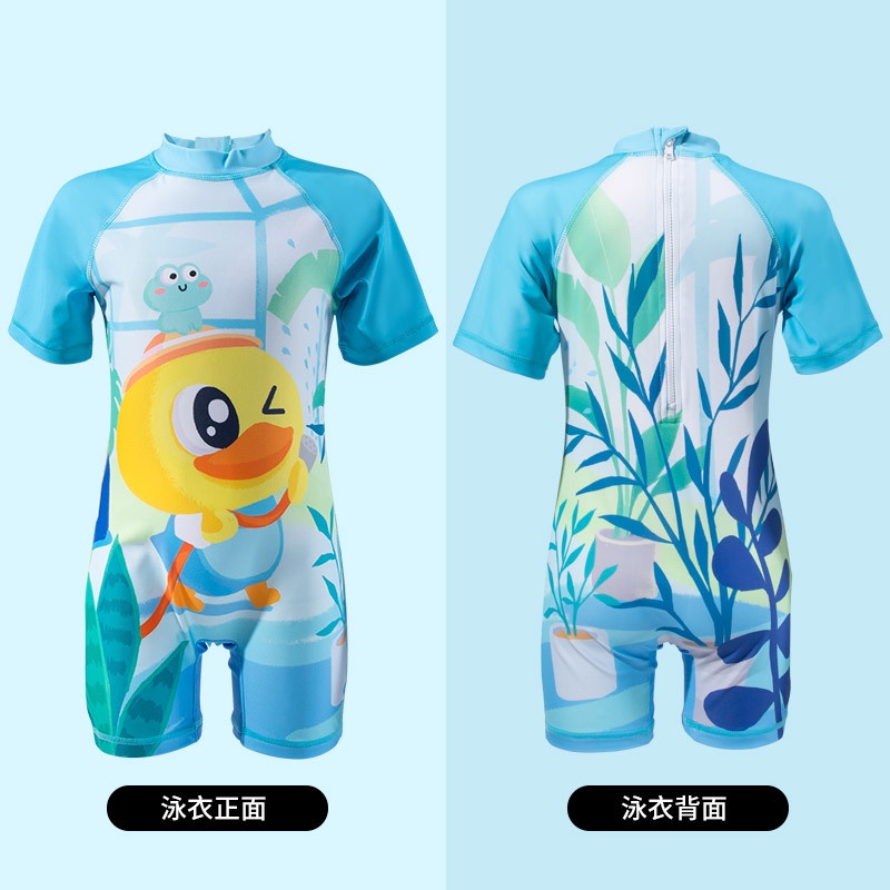 Bộ Đồ Bơi Một Mảnh Mau Khô In Họa Tiết Khủng Long Hoạt Hình Thời Trang Mùa Xuân 2023 Dành Cho Bé Trai