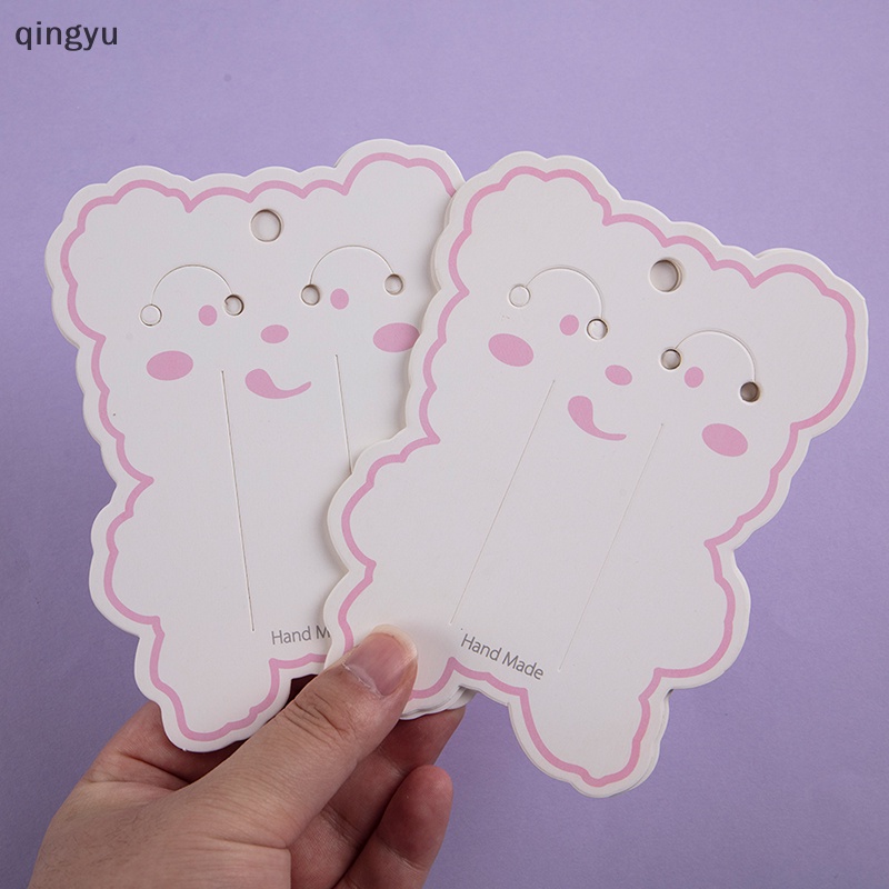 Set 50 Kẹp Tóc Hình Gấu Hoạt Hình DIY Dành Cho Trẻ Em