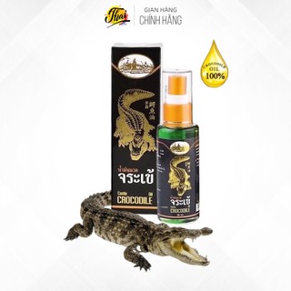 Dầu cá sấu đen Green oil Castle Crocodile Brand Thái Lan