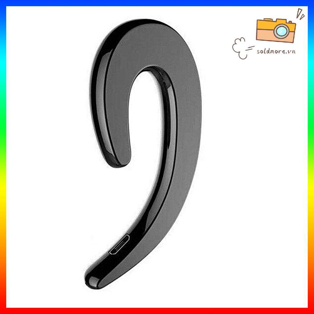 Tai nghe bluetooth dẫn truyền xương ô tô màu đen (có bao bì carton) (pin lithium tích hợp)