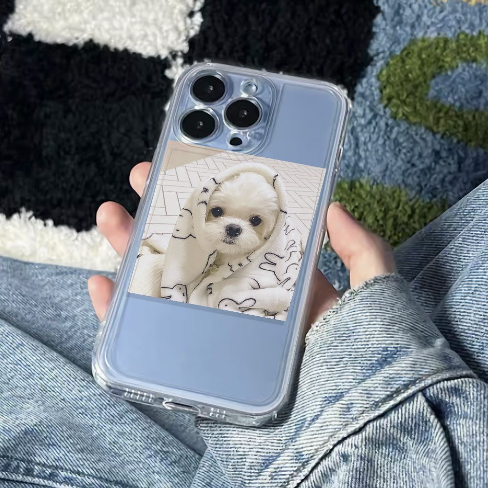 ✅Ốp Điện Thoại Mềm Chống Sốc In Hình Cún Dễ Thương Cho Iphone 7813plus 12Max 11 6In14Pro