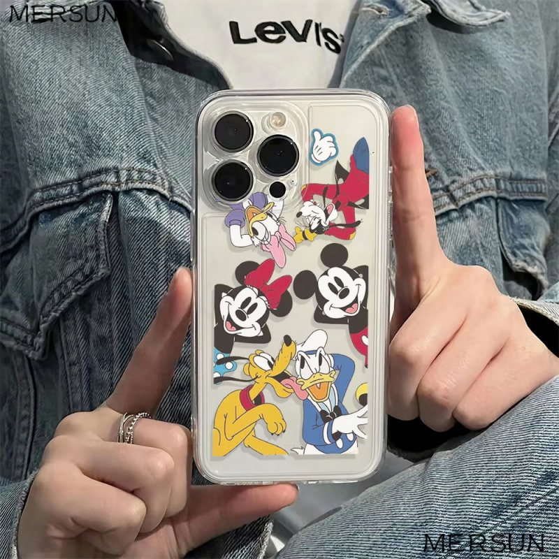 ✅Ốp Điện Thoại Mềm Chống Sốc In Hình Mickey Cho Iphone 6Iniphone 1214 Pro 1113 Max Plus 78