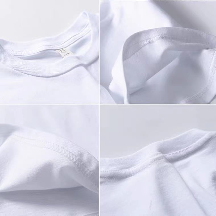 Áo thun 100% cotton tay ngắn dáng rộng thời trang mùa hè dành cho cặp đôi