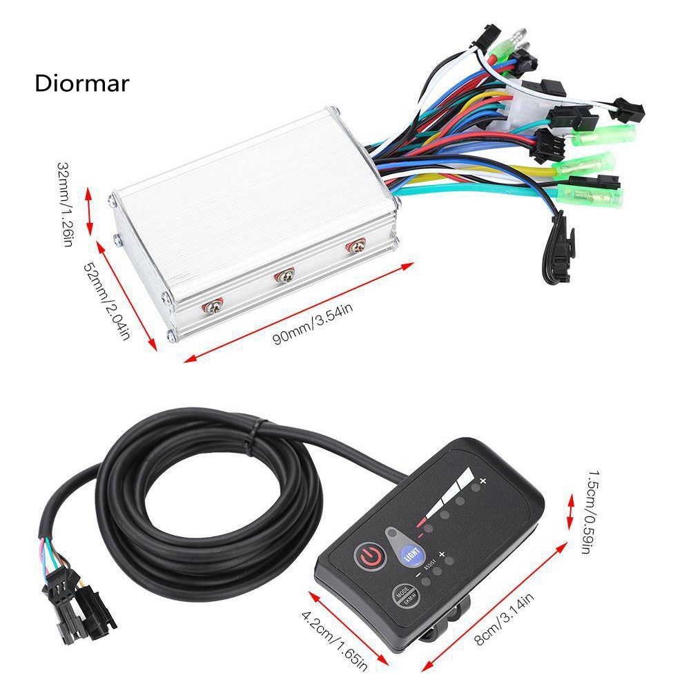 Thiết Bị ĐiềU KhiểN ĐèN LED 24 / 36 / 48V 250W Cho Xe ĐiệN