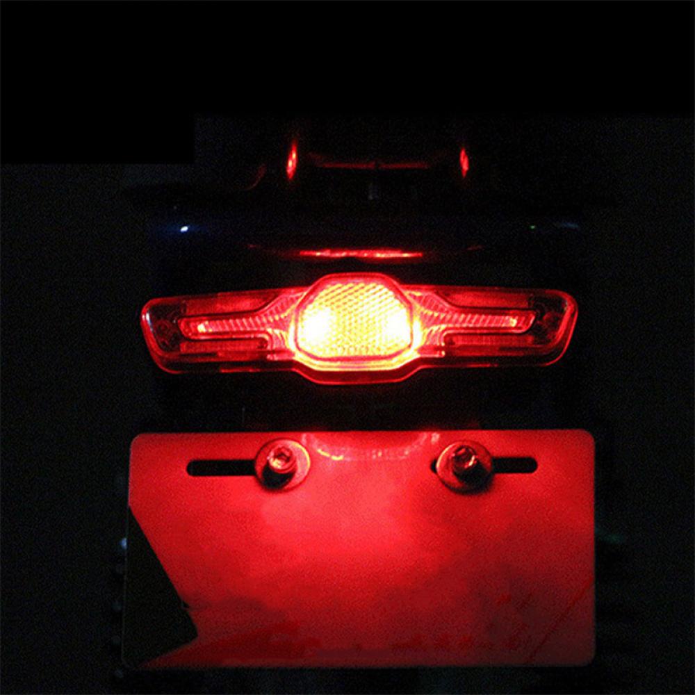 Đèn Cảnh Báo Giao Thông Gắn Đuôi Xe Đạp Điện D7U4 12V / 36V-60V