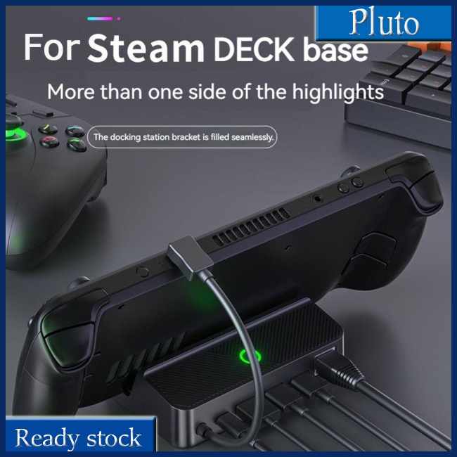 Đế Sạc Usb Type-c 4k Rgb 5 Trong 1 Nhỏ Gọn Cho Sàn Hơi Nước