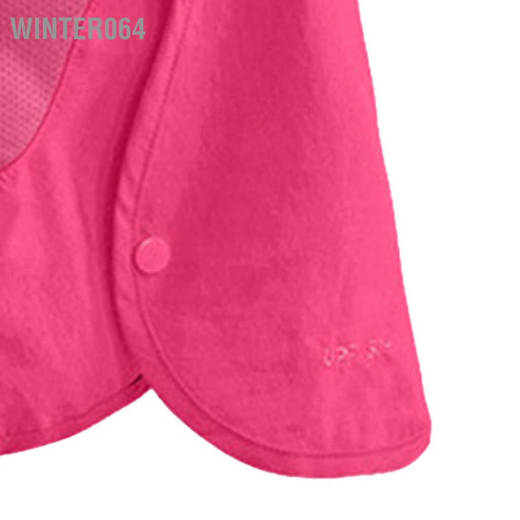 Winter064 Có Thể Gập Câu Cá Nón Mặt Trời Nam Nữ Rộng Vành Hat Với ​​Mặt Che Cổ Vạt Cho Đi Bộ Đường Dài đi Xe Đạp