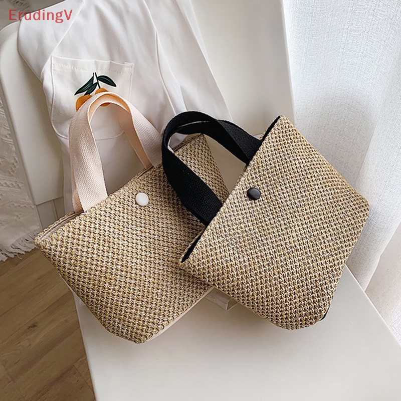 [ErudingV] Túi Rơm Dệt Đeo Vai Sức Chứa Lớn Thời Trang Mùa Hè [Mới]