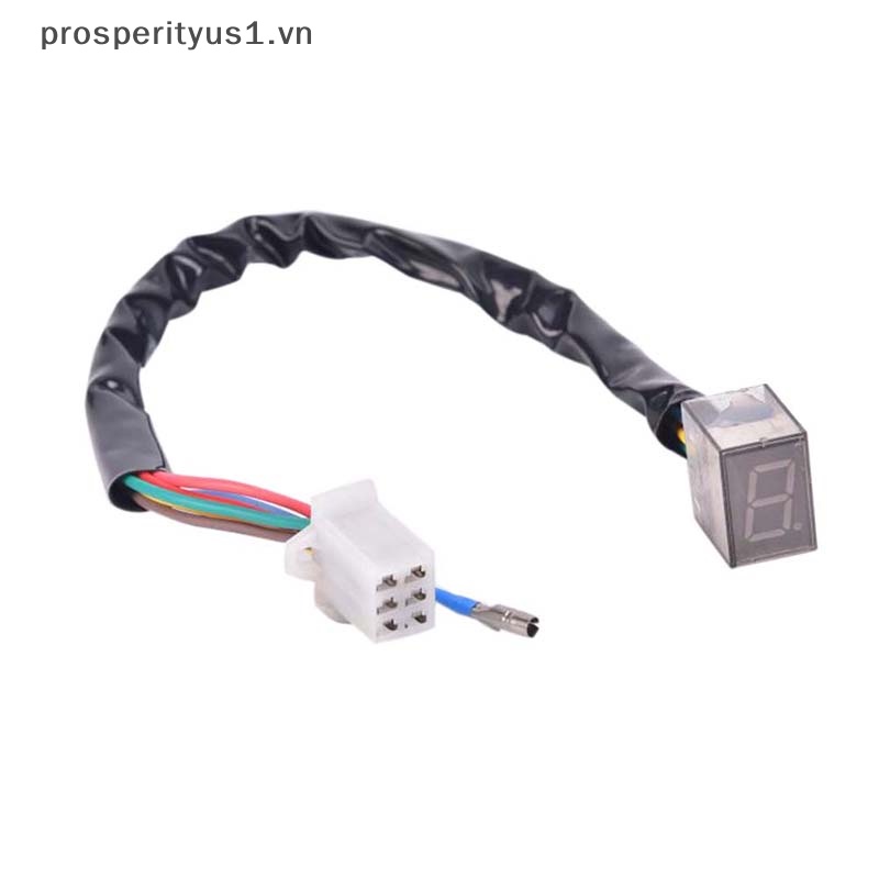 [prosperityus1] Cần Số Cảm Biến Hiển Thị Đèn LED Thông Dụng Cho Xe Máy