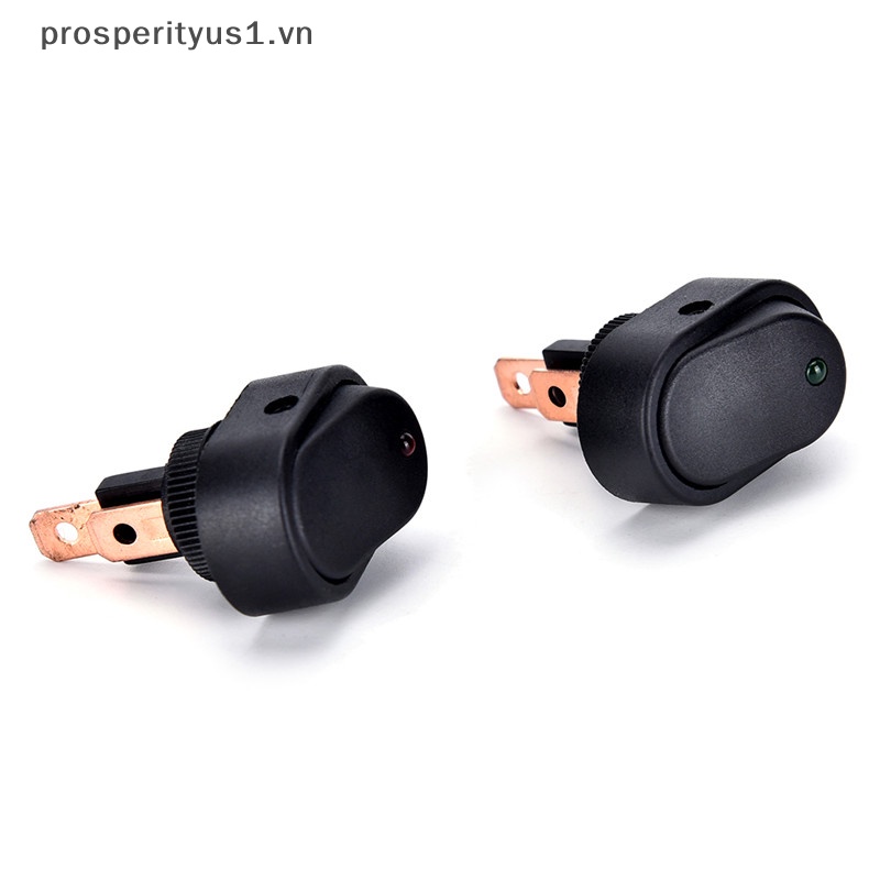 [prosperityus1] Công Tắc Bật / Tắt Đèn LED 12V 30A Cho Ô Tô / Tàu Thuyền