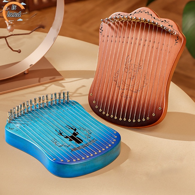 [IS] Cega 17 Dây Đàn Bằng Gỗ Nhỏ Gọn Cho Người Mới Bắt Đầu