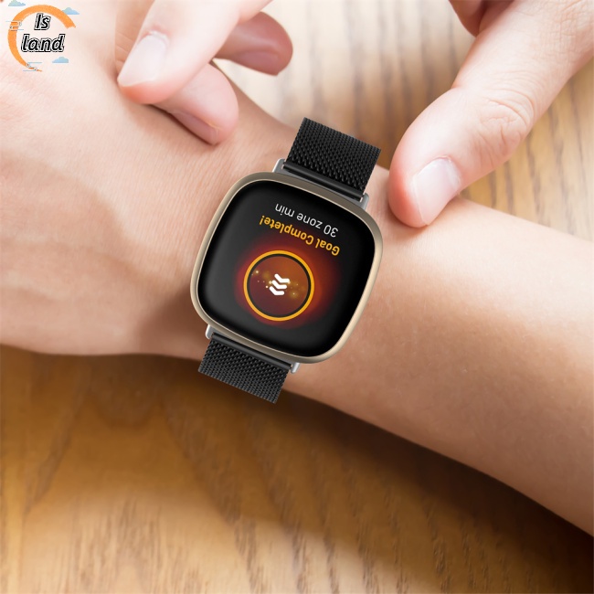 Dây Đeo Thay Thế Bằng Thép Không Gỉ Có Thể Điều Chỉnh Cho Fitbit Vers4 / Fitbit Versa3