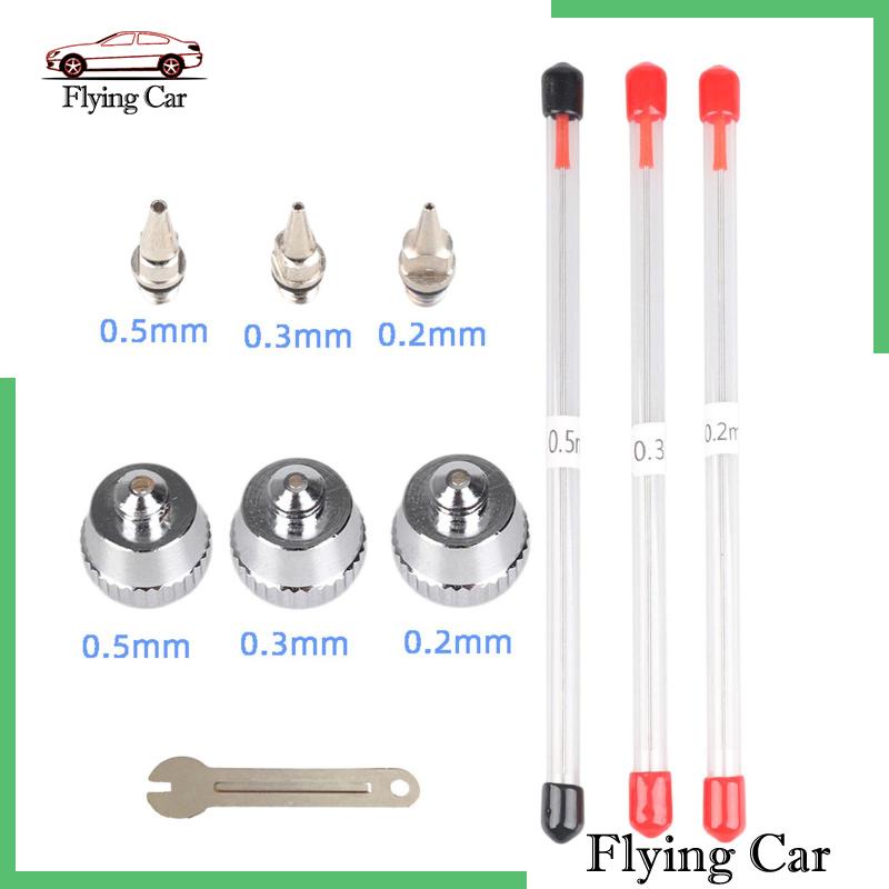 Set 10 Vòi Phun Khí Nhỏ Kèm Cờ Lê Dùng Làm Đồ Thủ Công