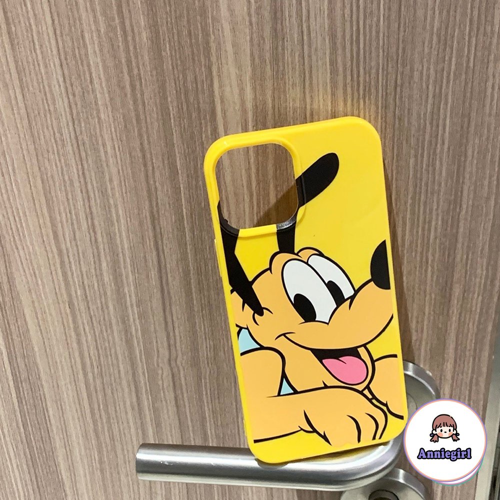 Ốp Điện Thoại TPU Mềm Trong Suốt In Hình Chú Cún Tai To Cho IPhone 11 14 Pro Max 13 Pro Max 12 X XS XR 7 8 Plus