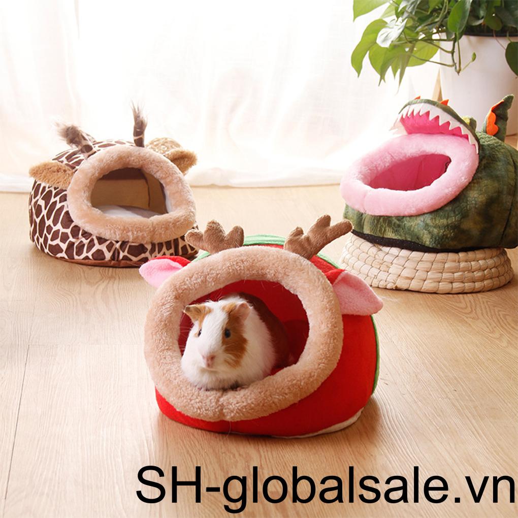 Giường Ngủ Cho Thú Cưng Bằng Cotton PP Hình Động Vật Chống Trượt Thoáng Khí