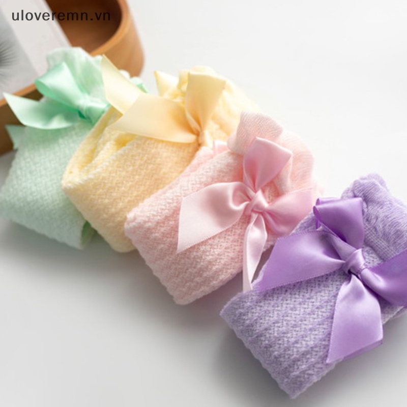 Vớ Lưới Mỏng Chống Muỗi Đính Nơ Họa Tiết Kẻ Sọc Dành Cho Trẻ Em