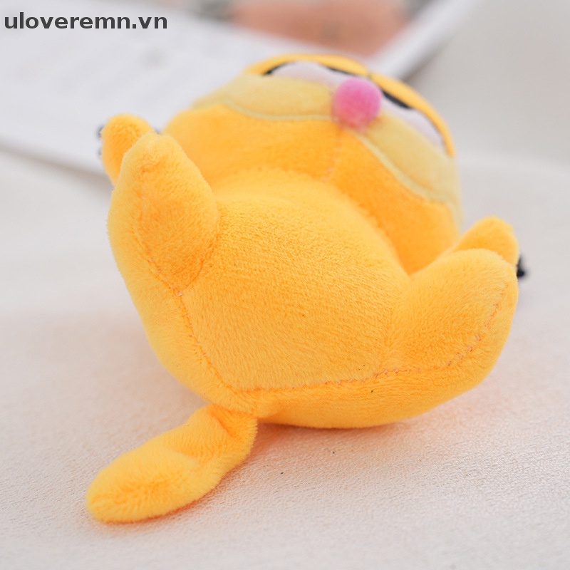 1 Móc Khóa Hình Mèo Garfield Nhồi Bông 12cm Dễ Thương