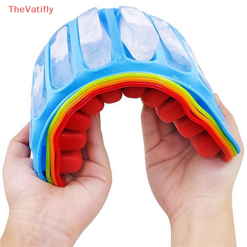 Khuôn Silicone Làm Đá Viên 10 Ô Phù Hợp Cho Mùa Hè