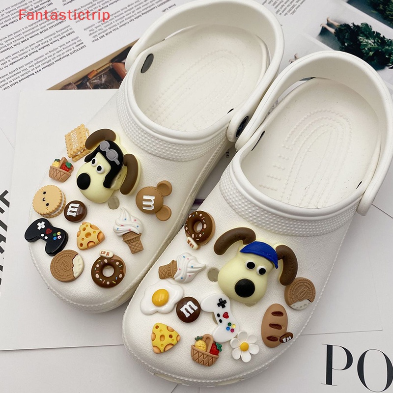 [Fantastictrip] Phụ Kiện Khóa Giày Ba Chiều Diy Có Thể Tháo Rời