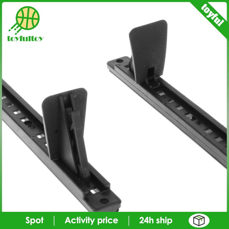 Bàn Đạp Chân Thuyền Kayak Bằng Nylon Màu Đen Kèm Khóa Tiện Dụng