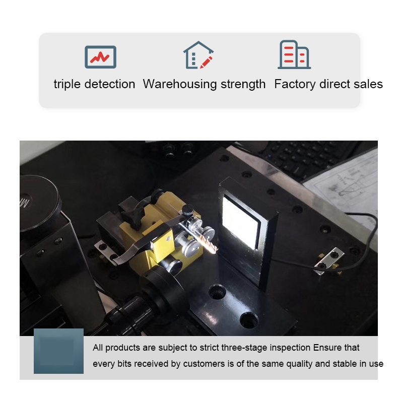 Mũi Khoan Xoắn 2 Rãnh Bằng Thép Vonfram HRC55 Dành Cho Thép Không Gỉ Hợp Kim CNC