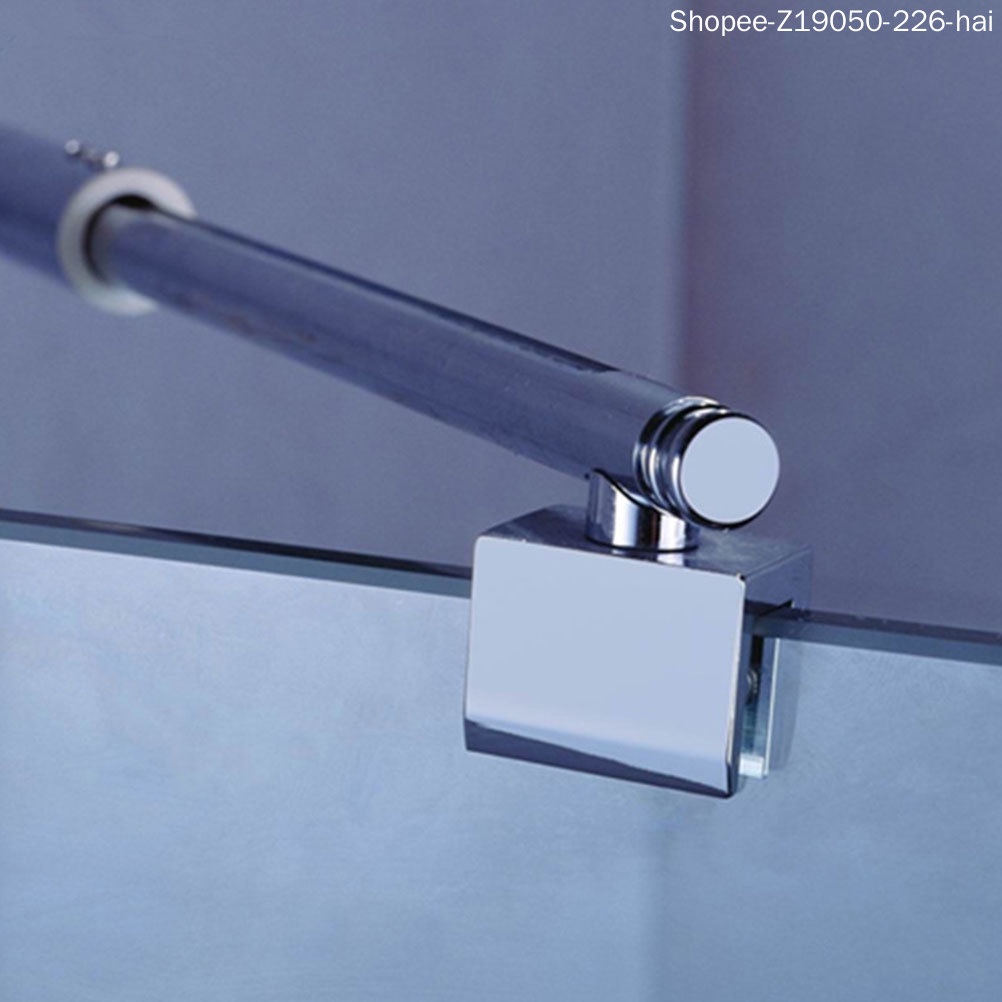 Phụ Kiện Thanh Kéo Cố Định Cửa Kính Bồn Tắm Không Khung Bằng Thép Không Gỉ 304 35.8X5.6cm