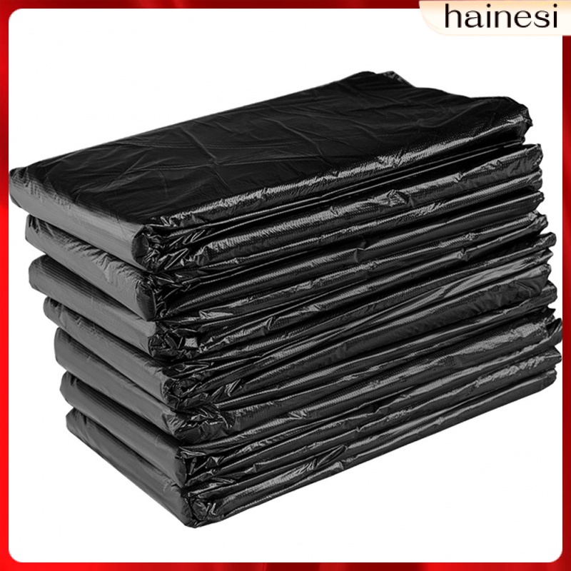 Set 50 Túi Nhựa Đựng Rác Màu Đen Kích Cỡ Lớn Tiện Dụng