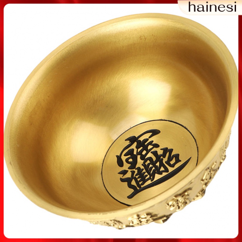 Mô Hình Bát Cornucopia Bằng Đồng Thau Để Bàn Trang Trí Nhà Cửa / Văn Phòng