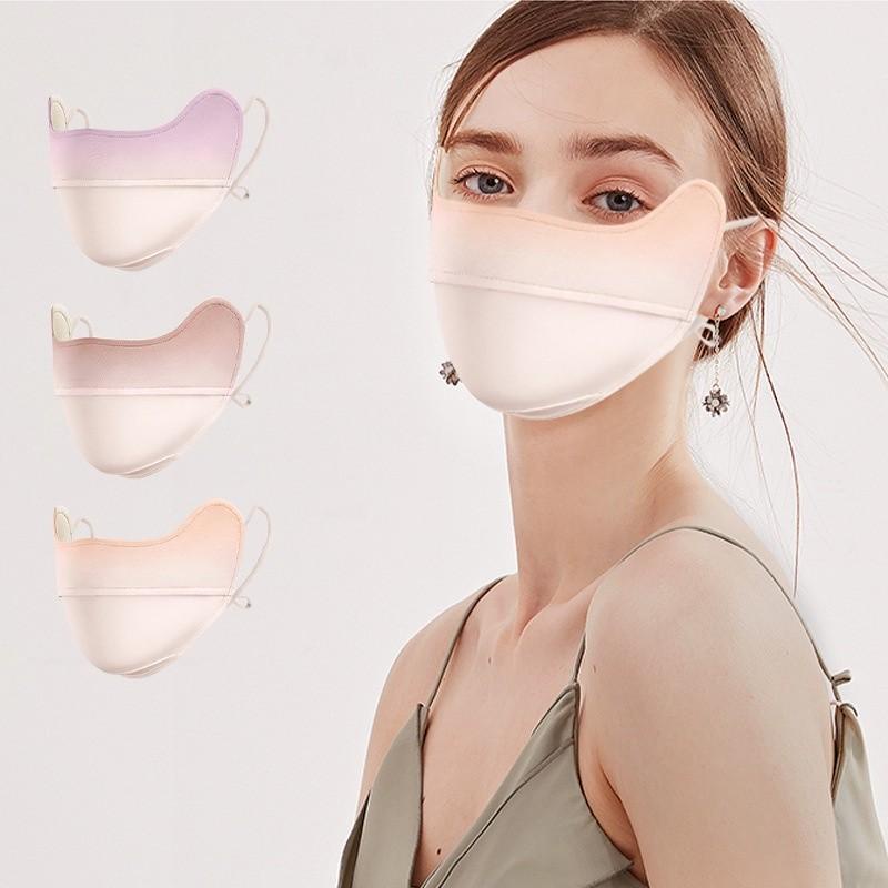 PVN58429 Khẩu trang kháng khuẩn chống nắng bụi chống tia UV có nút điều chỉnh dây