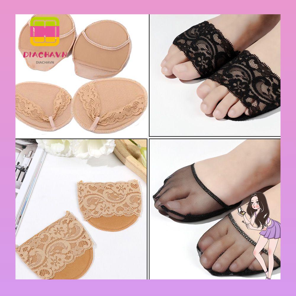 1 Cặp Đệm Lót Chân Chống Trượt Tiện Dụng Cho Nữ