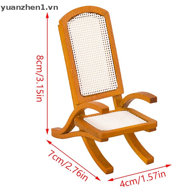 Mô Hình Ghế Ngồi Mini Trang Trí Nhà Búp Bê