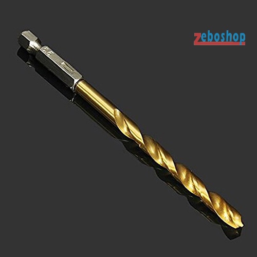 Bộ 13 Mũi Khoan HSS 1.5-6.5mm Tráng Titan