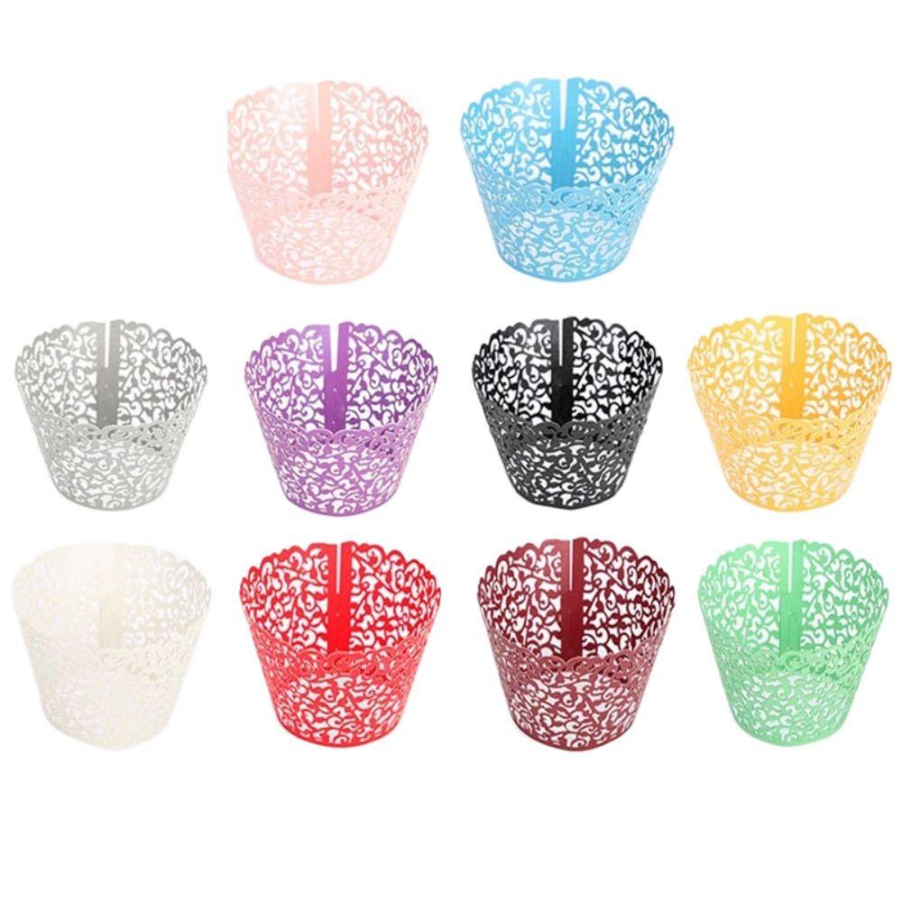 YNATURAL Vỏ Bọc Bánh Cupcake Trang Trí Tiệc Cưới / Sinh Nhật