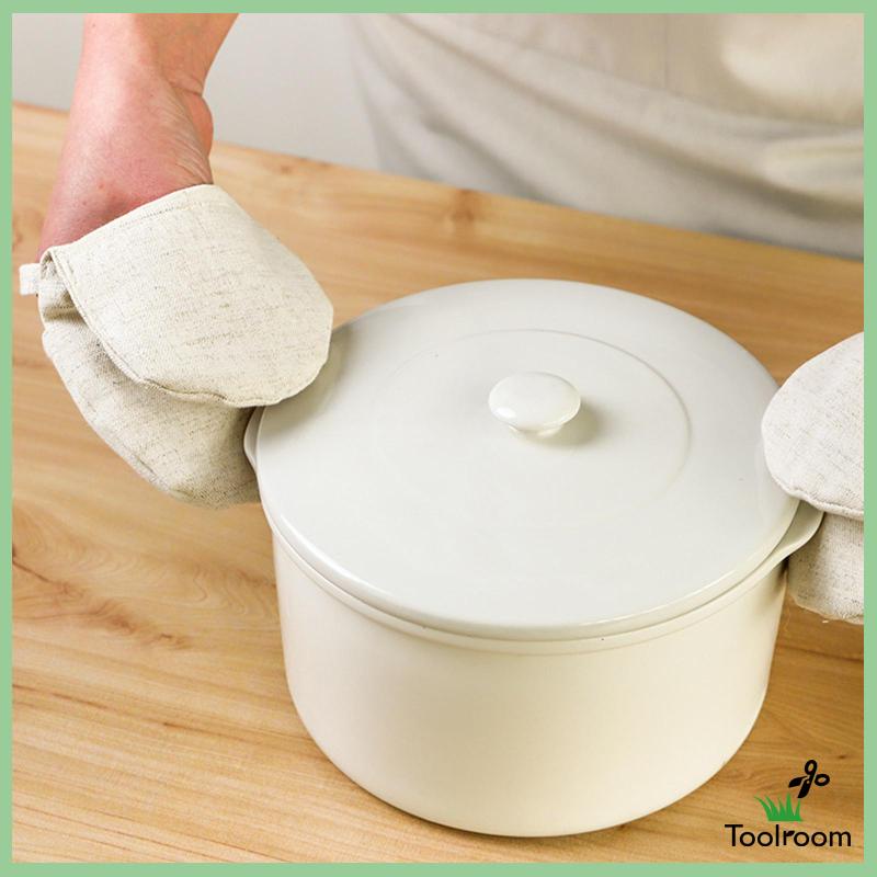 Găng Tay Lò Vi Sóng Chất Liệu Dày Dặn Tiện Dụng Cho Người Lớn Và Trẻ Em