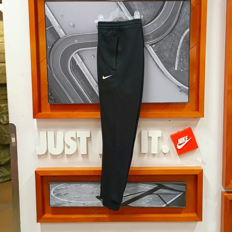 Nike100 Quần Thể Thao Dệt Kim Giữ Ấm Thêu logo Nhỏ Thời Trang Cho Nam