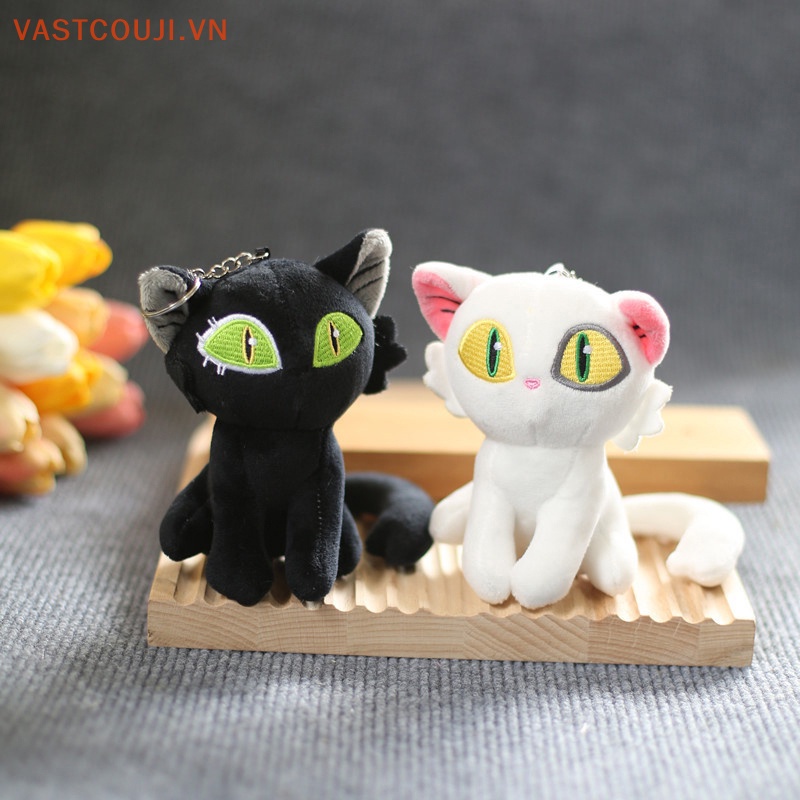 Móc Khóa Hình Mèo Nhồi Bông Đáng Yêu