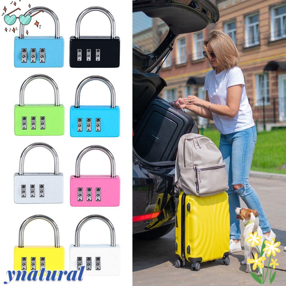 Ổ Khóa Mật Khẩu 3 Chữ Số Mini Dành Cho Ba Lô