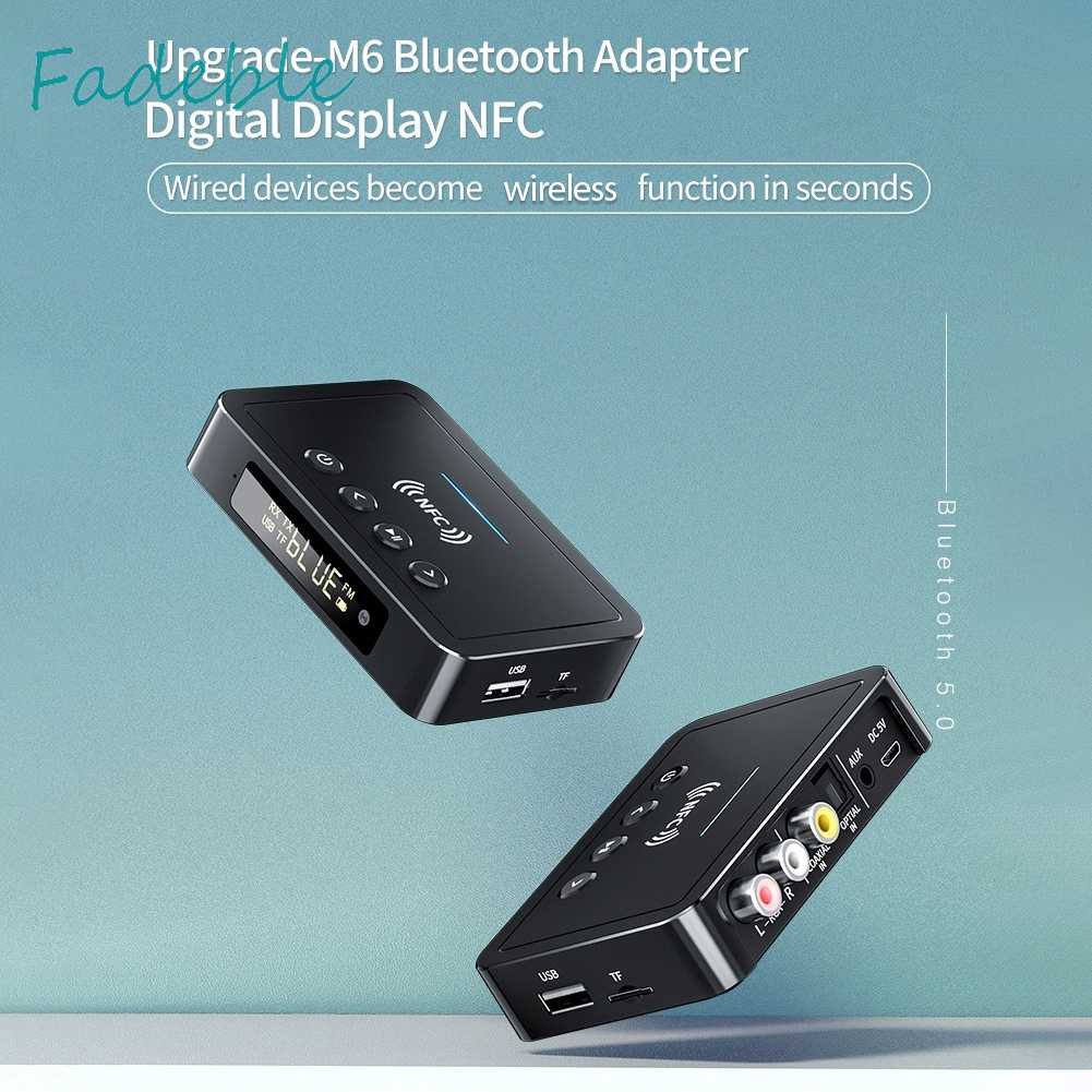 Thiết Bị NhậN TruyềN Âm Thanh Bluetooth 5.0 NFC 3 Trong 1 Chuyên DụNg Cho Gia ĐìNh