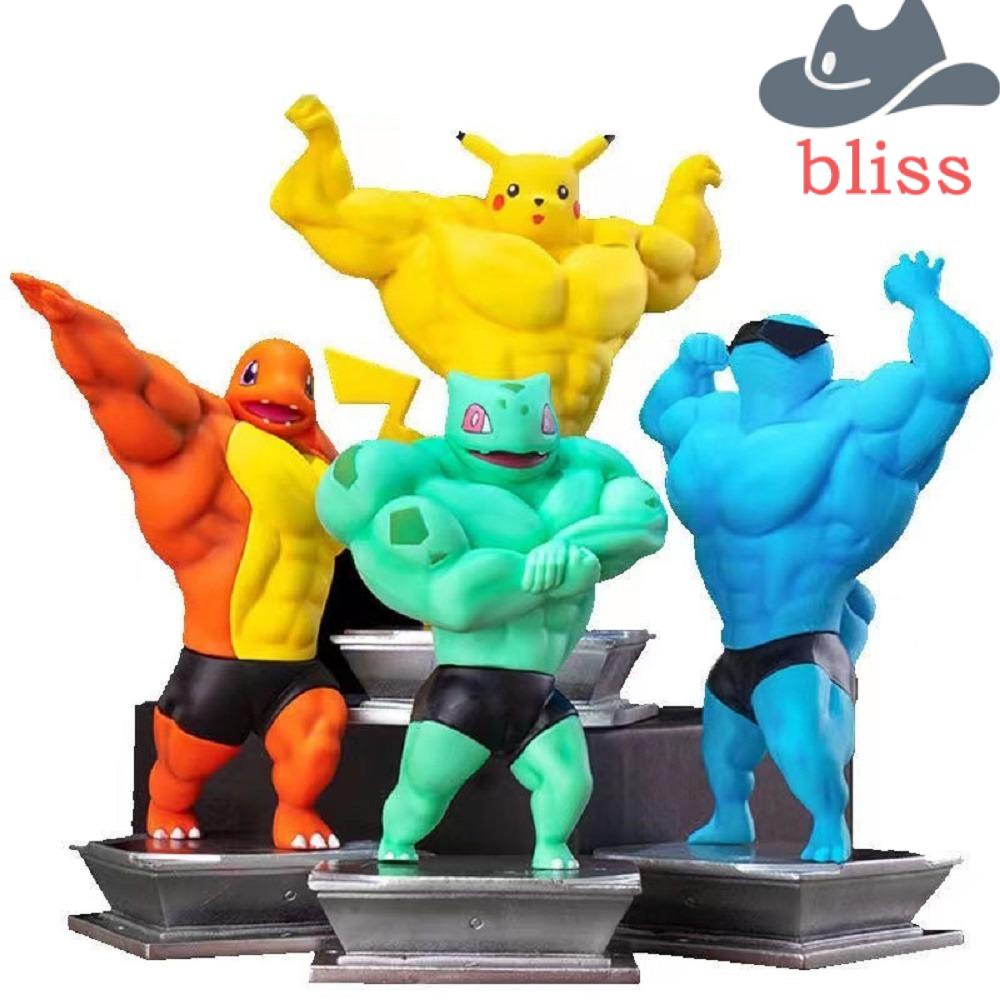 Mô Hình Đồ Chơi Nhân Vật Pokemon Bằng PVC Trang Trí Nhà Cửa / Xe Hơi