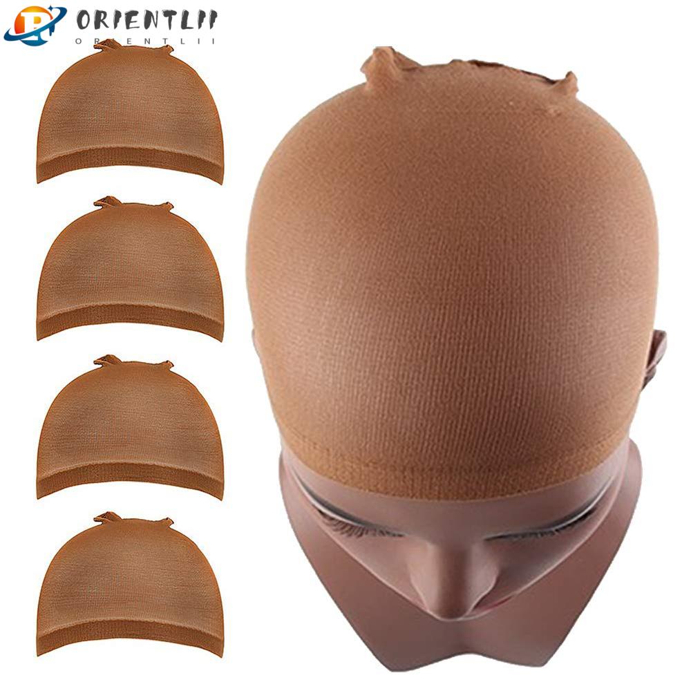 Bộ 2 Mũ Đội Tóc Giả Bằng Nylon Co Giãn Dành Cho Nữ